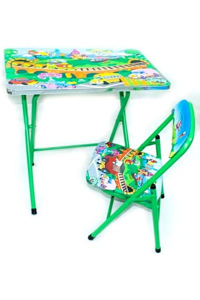 Generic Kids Folding Study Table and Chair Set