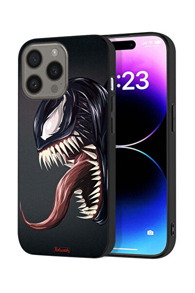 Tolwak غطاء حماية لجهاز ابل ايفون 15 برو فينوم