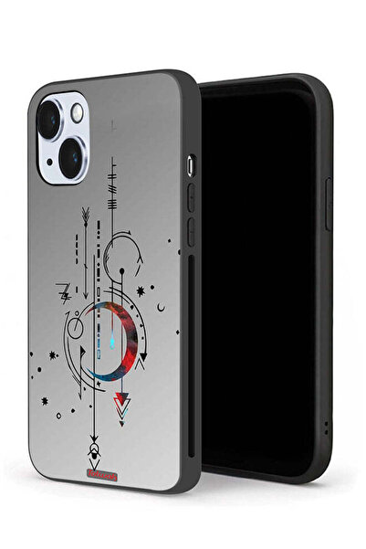 Tolwak جراب حماية لجهاز Apple iPhone 14 بنمط فني القمر والسهام