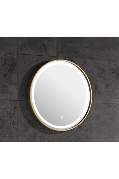 Trendy's Καθρέφτης μπάνιου TRENDY'S, με LED, στρογγυλός – 600 mm