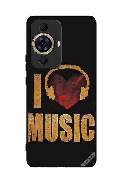 Covernex غطاء حماية لهاتف هواوي نوفا 11 ألترا - أنا أحب الموسيقى