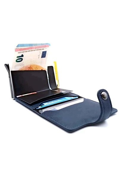 iUni P2 Rfid Wallet, 10 Cards, Blue