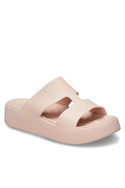 Crocs Șlapi bej pentru femei CROCS-209409 QUARTZ