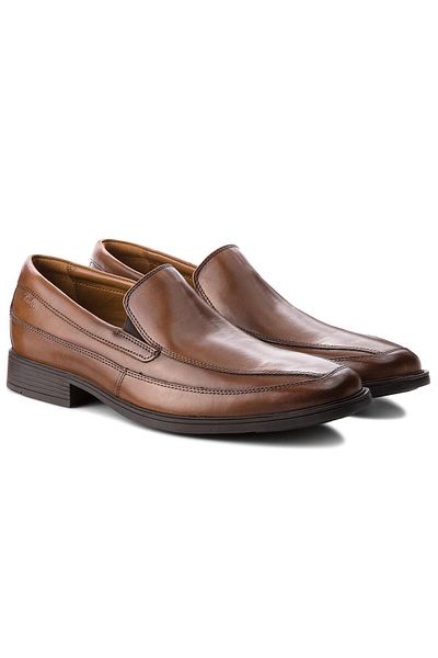 CLARKS Men's Shoes Brown Tilden Free