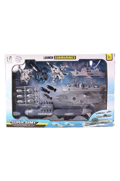 Modafiks Kzl-T074 Battle Game Set with Submarines