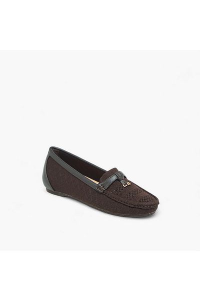Flora Bella by Shoexpress Flora Bella Knot Accent Slip-On Loafers