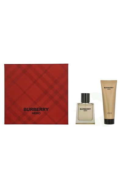 BURBERRY Hero Gift Set, Men, Eau De Toilette, 50 ml Eau De Toilette 75 ml Shower Gel