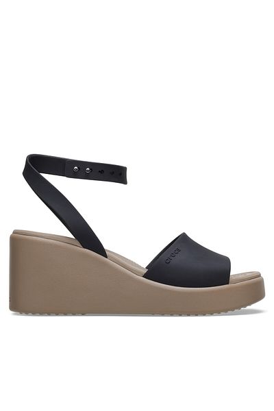 Crocs Sandale damă negre CROCS-209406 BLACK/MUSHROOM