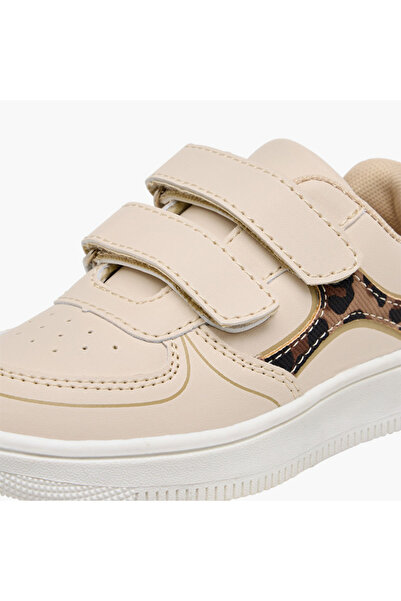 Flora Bella by Shoexpress Flora Bella Panelled Sneakers with Hook and Loop Closure