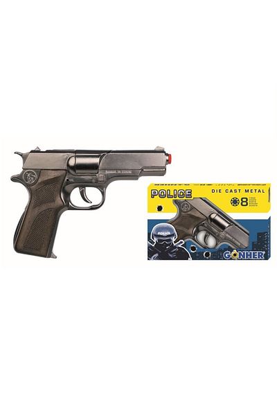 Gonher Gonher metal police pistol 8 shots