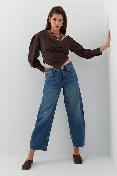 MARKALİSTE Super Baggy Jean Blue