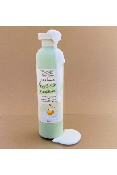 BeOne Cosmetics Royal Silk Conditioner - Balsam pentru par cu laptisor de mat...