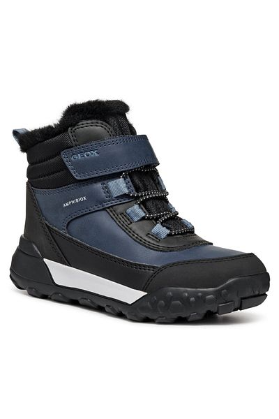 Geox Ghete de zăpadă albastre pentru fete GEOX-J46M7B-0FU50 C4002 S