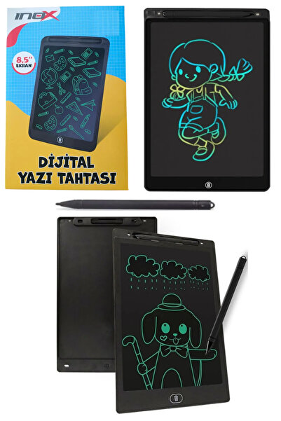 arttone Dijital Yazı Tahtası 8,5 Inc Kalemli LCD Dijital Yazı & Çizim Tableti...