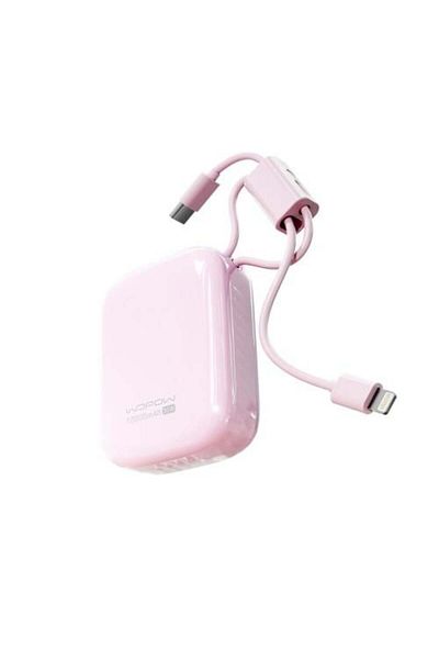 wopow Portable Charger SQ 79 - Pink, 10,000mAh