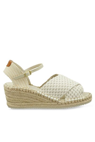 Gant Women's Espadrilles beige GANT-LULIZA 30568950 G20 OFF WHITE