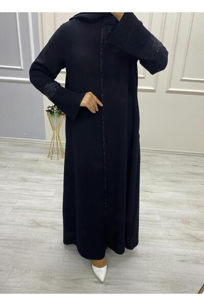 moda acar KOL DETAYI PİLİSELİ FERACE