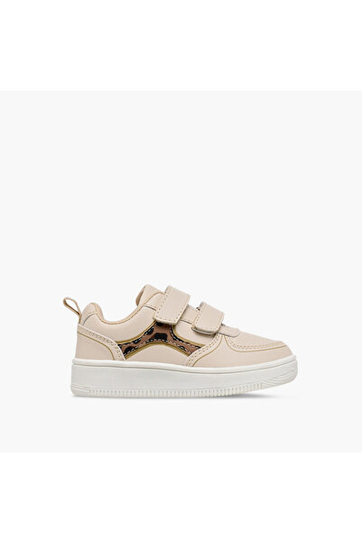 Flora Bella by Shoexpress Flora Bella Panelled Sneakers with Hook and Loop Closure