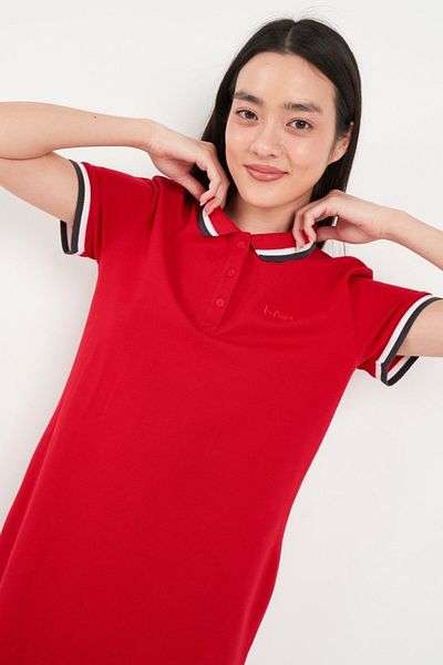 Lee Cooper Women's polo dress with logo