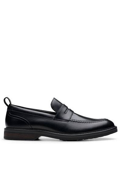 CLARKS Men's Lords black CLARKS-26178429 318 BLACK LEATHER