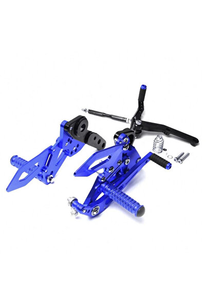 GOGOPREMİUM YAMAHA MT 09 UYUMLU SÜRÜCÜ AYAK BASAMAK SETİ MAVİ