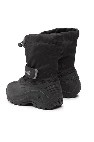 Kamik Ghete de zăpadă negre pentru băieți KAMIK-NF8252 FINLEY BKA