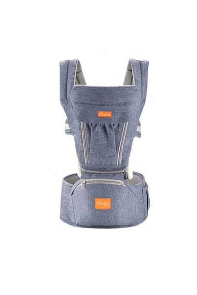 tumama Marsupiu ergonomic 3 in 1, pentru bebelusi, din bumbac organic, scaunel detasabil