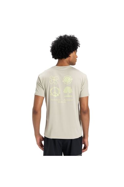 Quiksilver Ανδρικό γκρι μπλουζάκι Lap Time ΑΝΔΡΙΚΟ T-SHIRT EQYKT04373