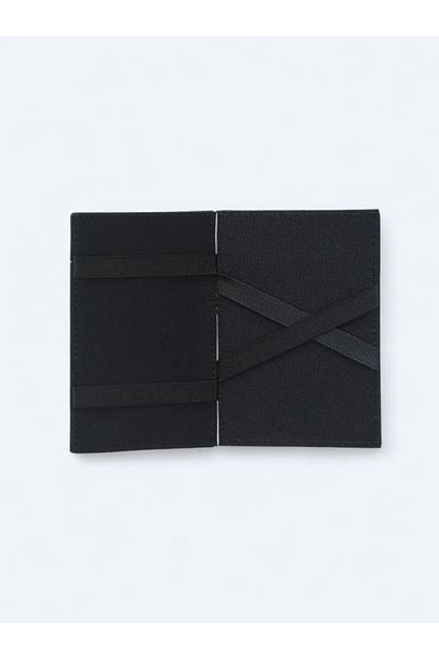Kip Black Leather Card Holder