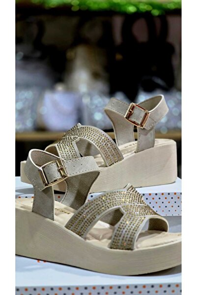 Shoes'n Women's Double Strap Adjustable Belt Detailed Sandals