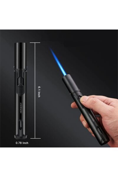 Cantayurdu Honest 1300 Derece Torklu Pürmüz Kalem Çakmak Siyah