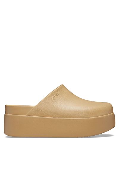 Crocs Women's Flip-flops brown CROCS-DYLAN PLATFORM CLOG 209869 WHEAT