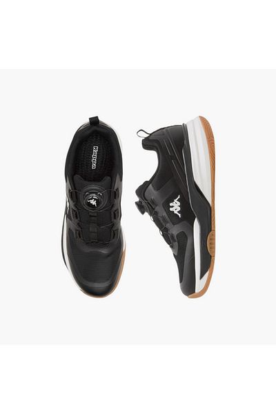Kappa Men's Logo Detail Sports Shoes with Rotating Buckle Closure