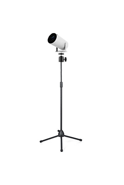 Microcase Taşınabilir Projeksiyon Cihazı Vb 1/4 Vida Girişli Eğim ve Açı Ayarlamalı Tripod-AL5274