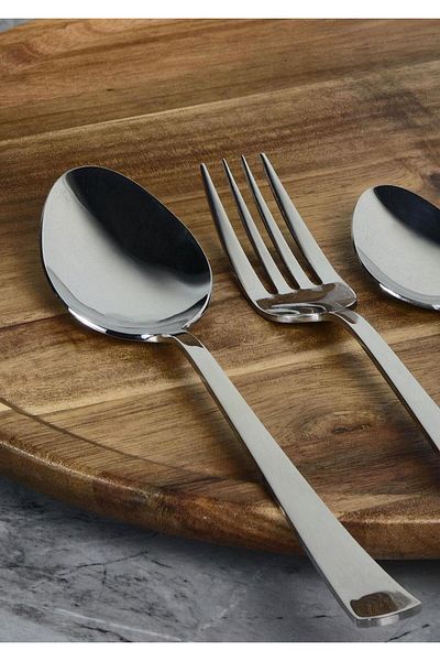 HomeTarz Milas Cutlery Set - 30 Piece Cutlery Set - 18/10 Stainless Steel
