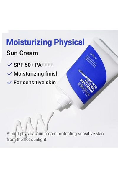 Isntree Women's SPF50 PA UVA UVB Blurring Cream, Blue