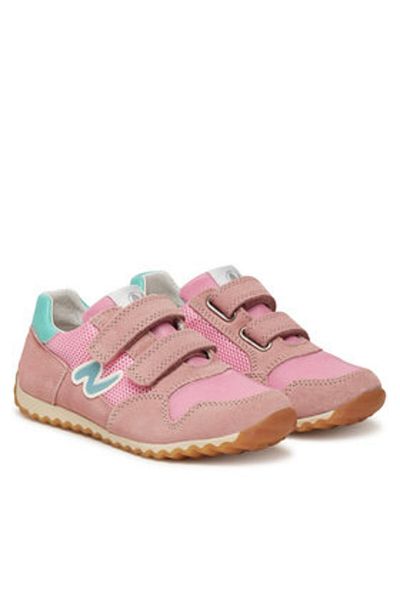 Naturino Girl Sneakers pink NATURINO-2016558 01 SAMMY 2 VL SUEDE PINK-CAPRI S