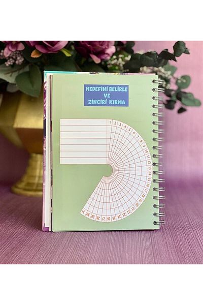 hediyeofisi Caiet de planificare anuală pentru agenda vorbitoare cu design Labubu
