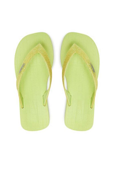 Melissa Flip-flops verzi pentru fete MELISSA-M 36100 BG356 VERDE/VERDE CU SLĂBITOR