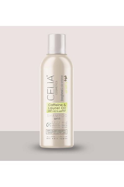 Celia Caffeine and Bay Oil Hair Shampoo 500ml