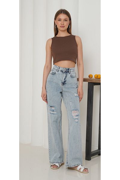 Ay Moda Collection Thick Strap Crop Athlete