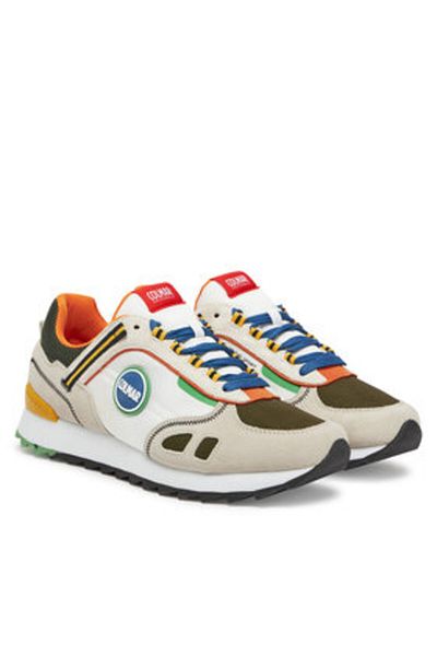 Colmar Teniși bărbați albi COLMAR-SS25/020 ALB-MULTICOLOR