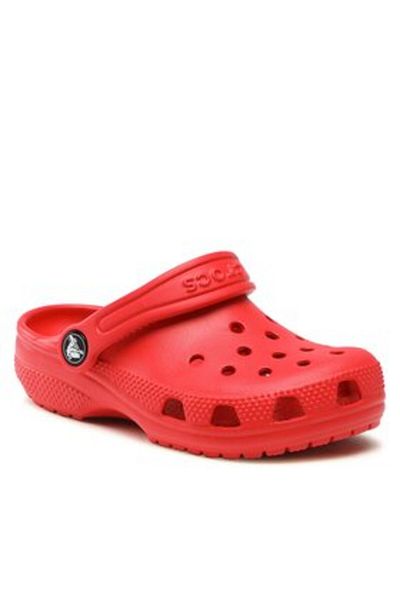 Crocs Boy Flip-flops red CROCS-206991 CLASSIC CLOG K VARSITY RED