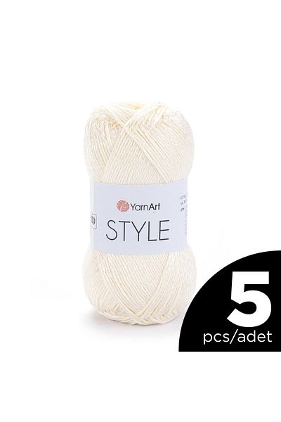 Yarnart ΣΤΥΛ - ΠΛΕΚΤΟ ΜΑΝΤΙΚΟ - 652 - 5 ΤΕΜΑΧΙΑ