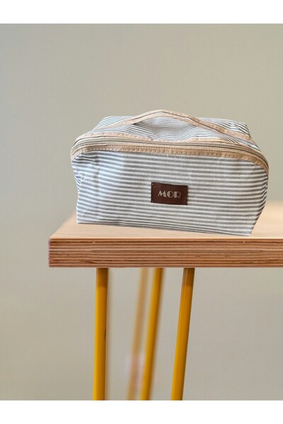 Tois Baby Multi-Purpose Makeup Bag with Handle and Large Compartment Travel Type Cosmetic Organizer