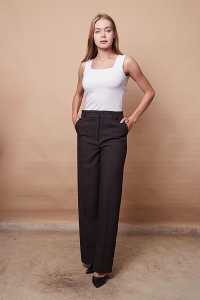 Jument Guler pătrat fără mâneci Lycra Bumbac Body-White