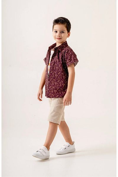 TOYSİ Toysi̇ Men's Shirt 3-Piece Set