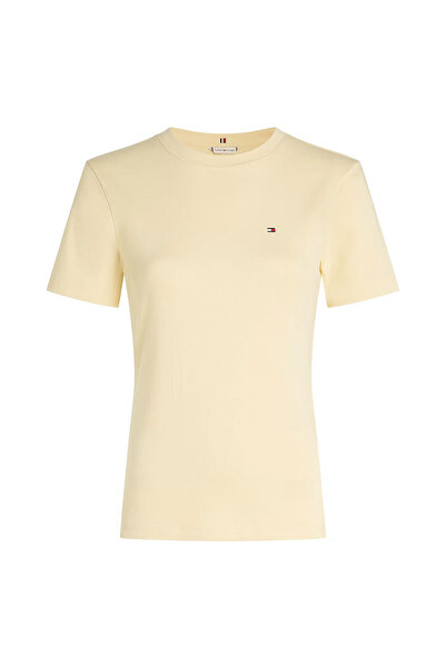 Tommy Hilfiger تي شيرت نسائي بأكمام قصيرة من Slim Cody C-NK