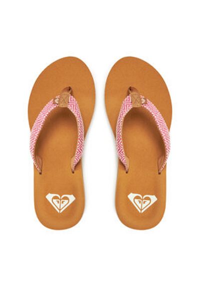 Roxy Șlapi bej pentru femei ROXY-ARJL101167 RAS RASPBERRY