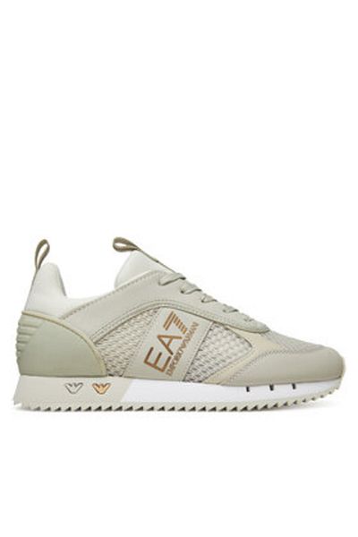 EA7 Emporio Armani Teniși bej pentru femei EA7 EMPORIO ARMANI-X8X027 XK050 U453 SILVER BIRCH+GOLD